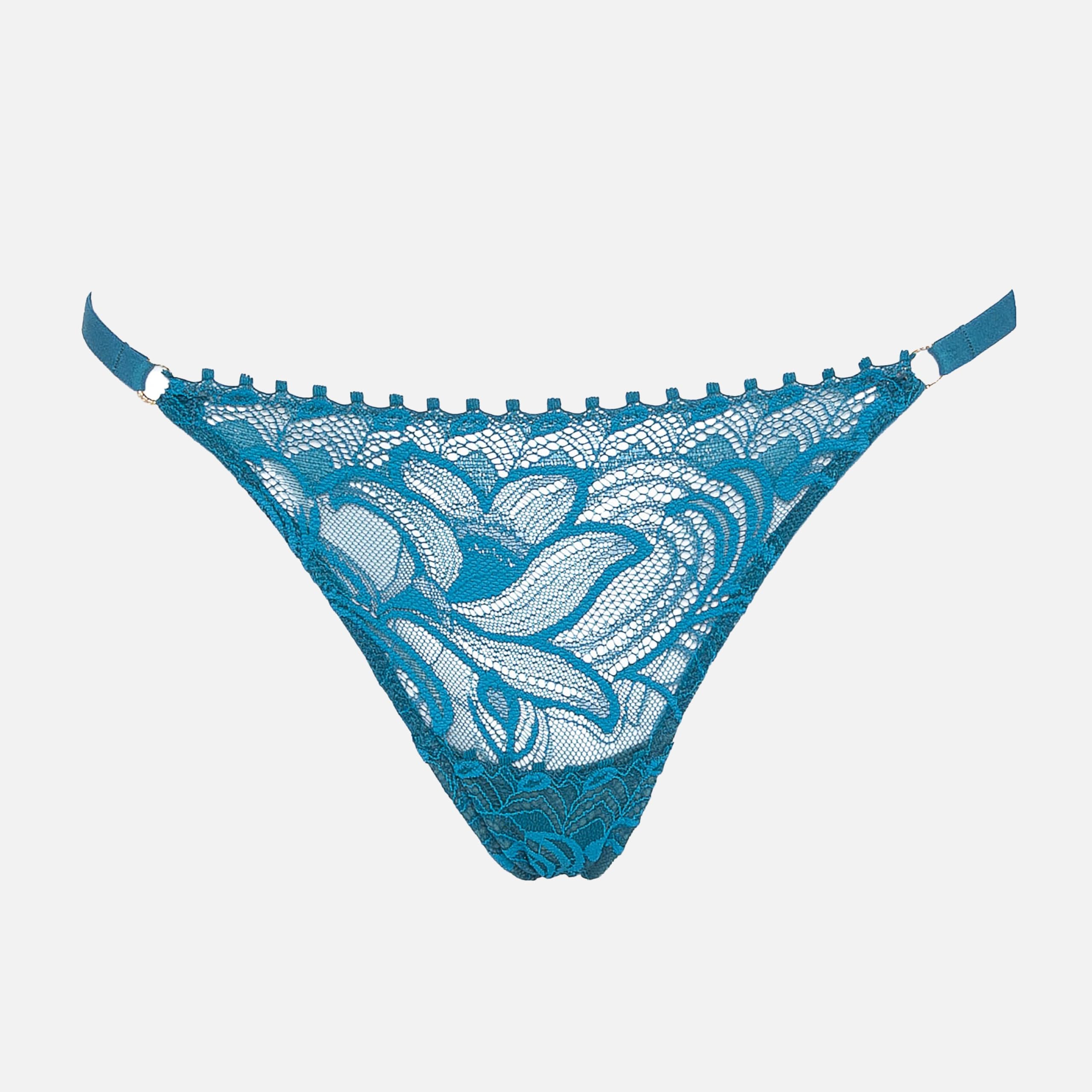 Otto - Gioielli - Perizoma - Marchio di lingerie francese di alta qualità, dal 1968, Turchese., Taglia unica
