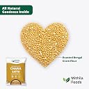 MITHILA FOODS 3 Kg Authentic Bihari Chana Sattu (Value Pack) | High Protein, Fiber, Superfood | 100% Fresh Natural Roasted Gram Channa Flour | Hydrating, Instant Energy Booster | Traditional Flavor From Bihar gallery image