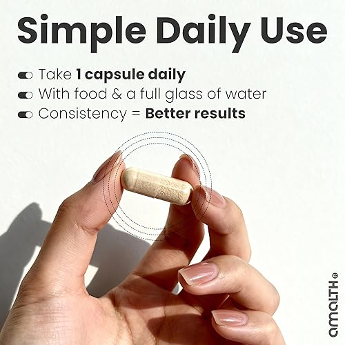 Miniatura 5 de Amalth Cápsulas de extracto de hoja de curry de 500 mg Cápsulas de suplemento de hoja de curry Extracto de Murraya Koenigii Suplemento a base