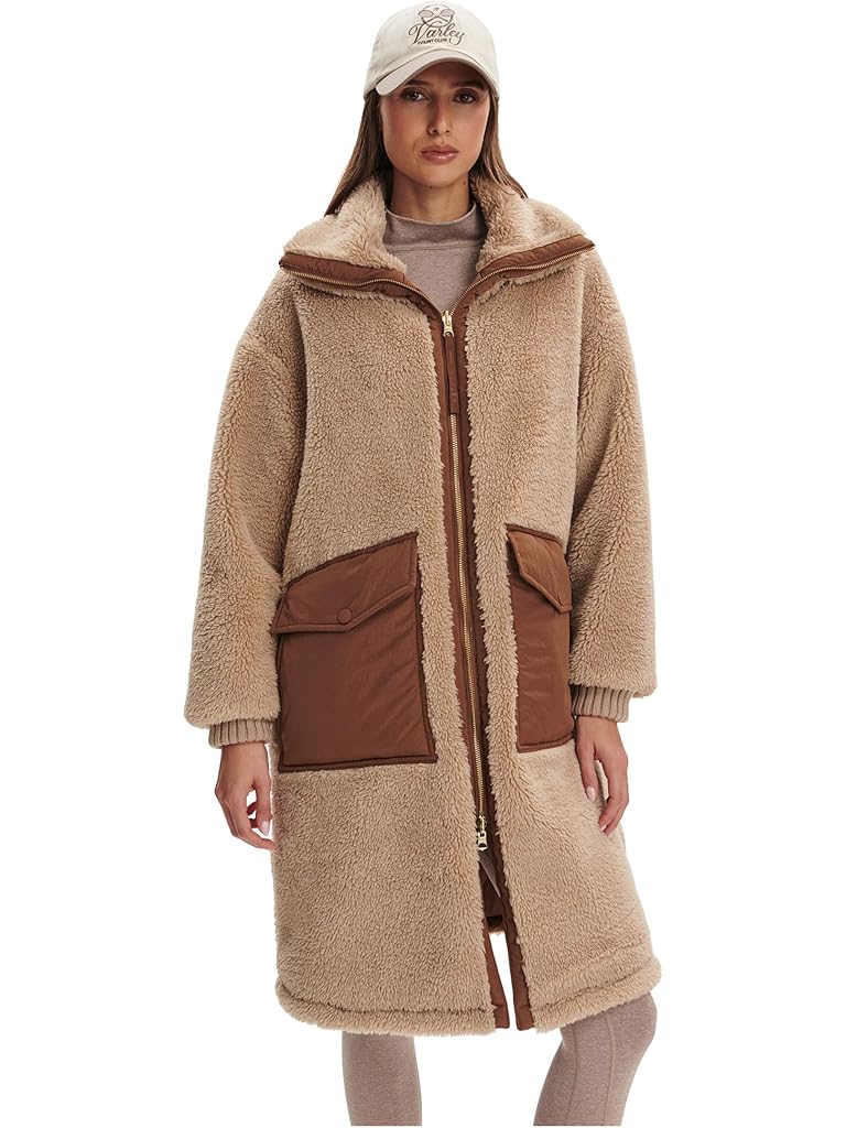 Taupe Varley Theia Reversible Coat