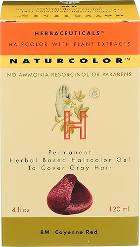 Miniatura 1 de naturcolor - Tinte para el cabello, color rubio claro caoba (8M) (Cayenne Red), 4 fl oz (120 ml)