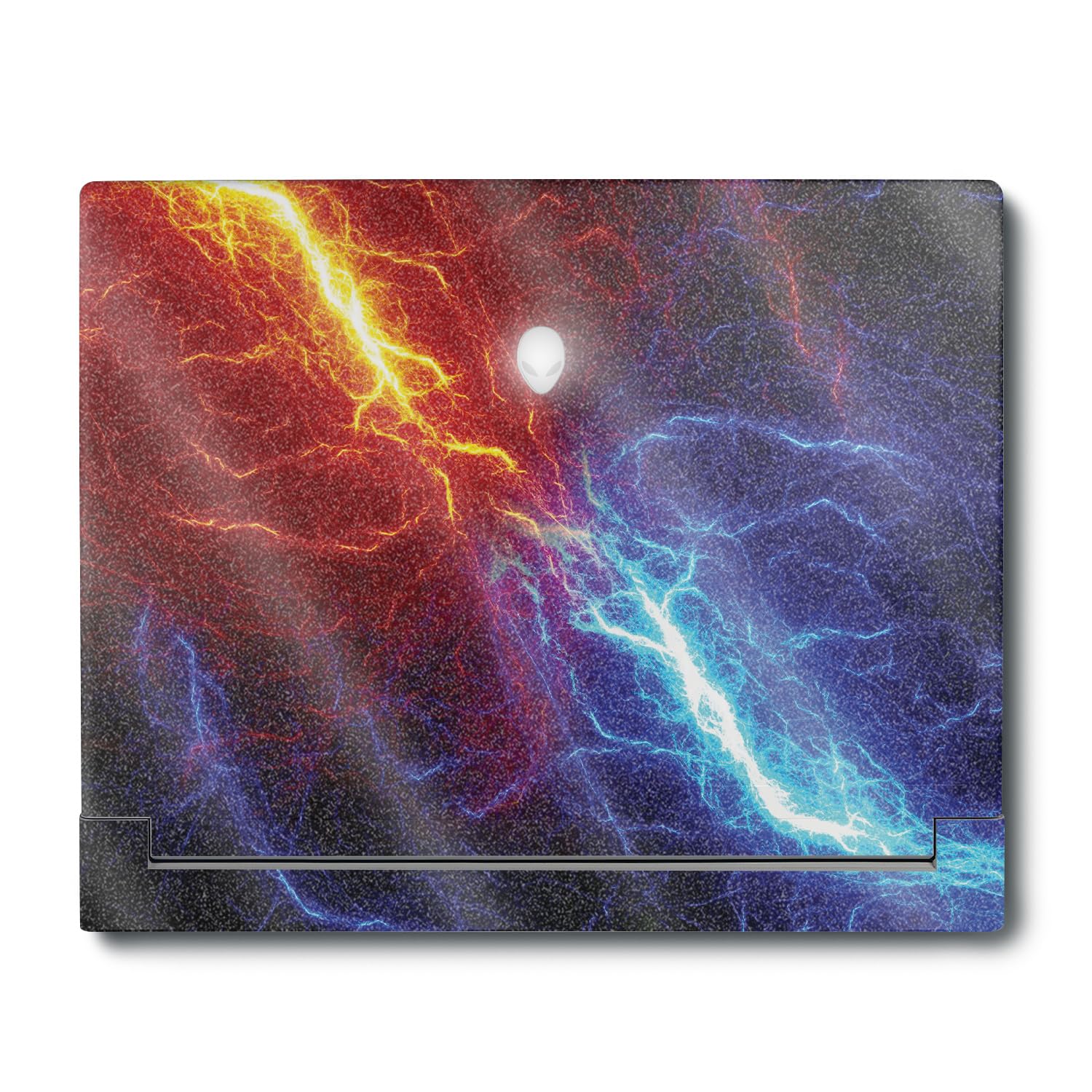 MightySkins Glossy Glitter Skin Compatible With Alienware X16 R1 (2023) Full Wrap Kit - Color Lightning | Protective Durable High-Gloss Glitter Finish | Easy To Apply &amp; Change Styles | Made in the USA