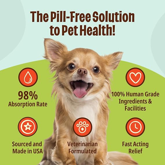 Licks Zen Calming Aid, L-Theanine, Small Breed Dogs & Cats, 10 Packets