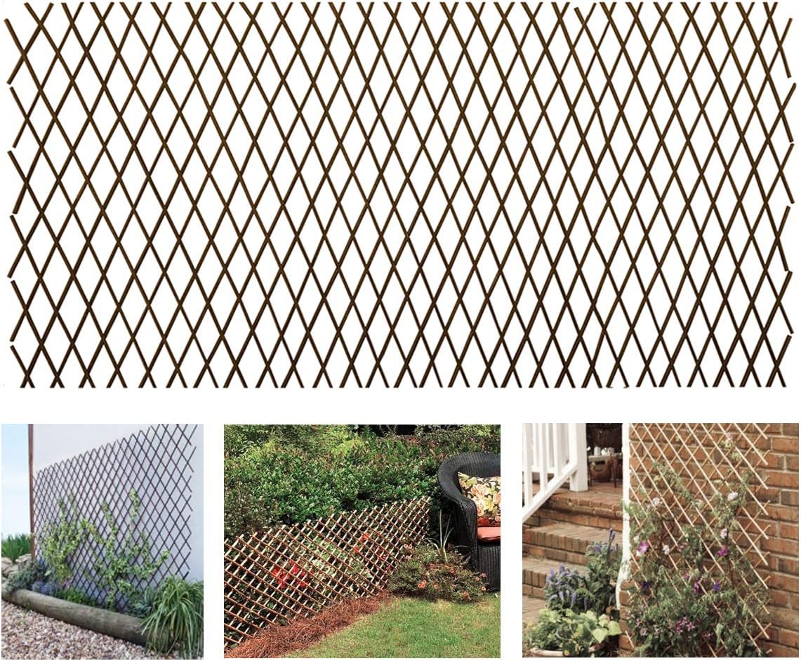 Garden Land Willow Expandable Plant Climbing Lattices Trellis Fence Support 36x92 Inch