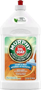 Murphys Oil Soap Squirt and Mop Ready to Use Wood Floor Cleaner, 32 Fluid Ounce