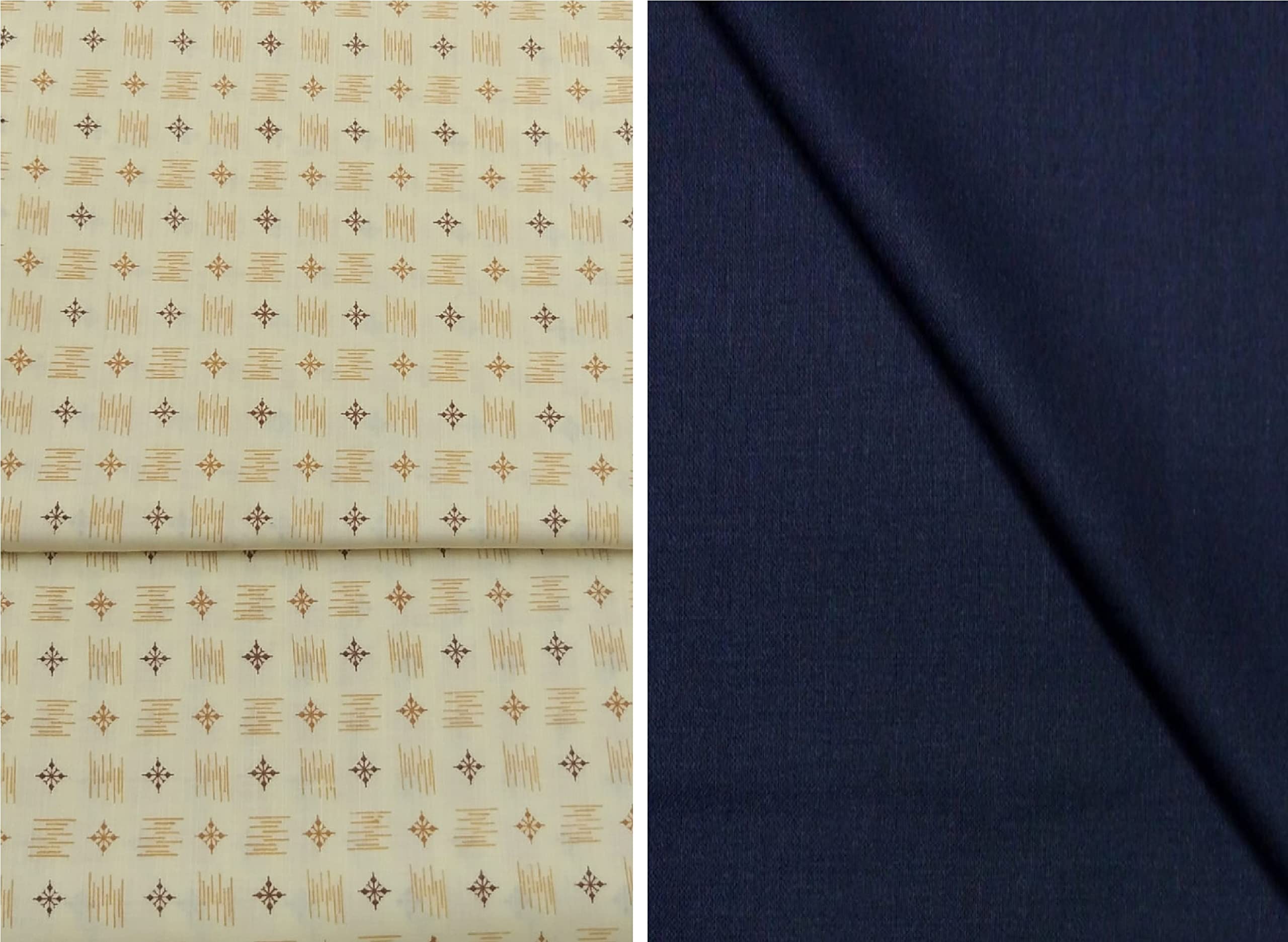 pri & su cottlinns Pri & Su CottLinn Combo fo Cotton Floral Shirt 600059 & Trouser 90004-picture-41