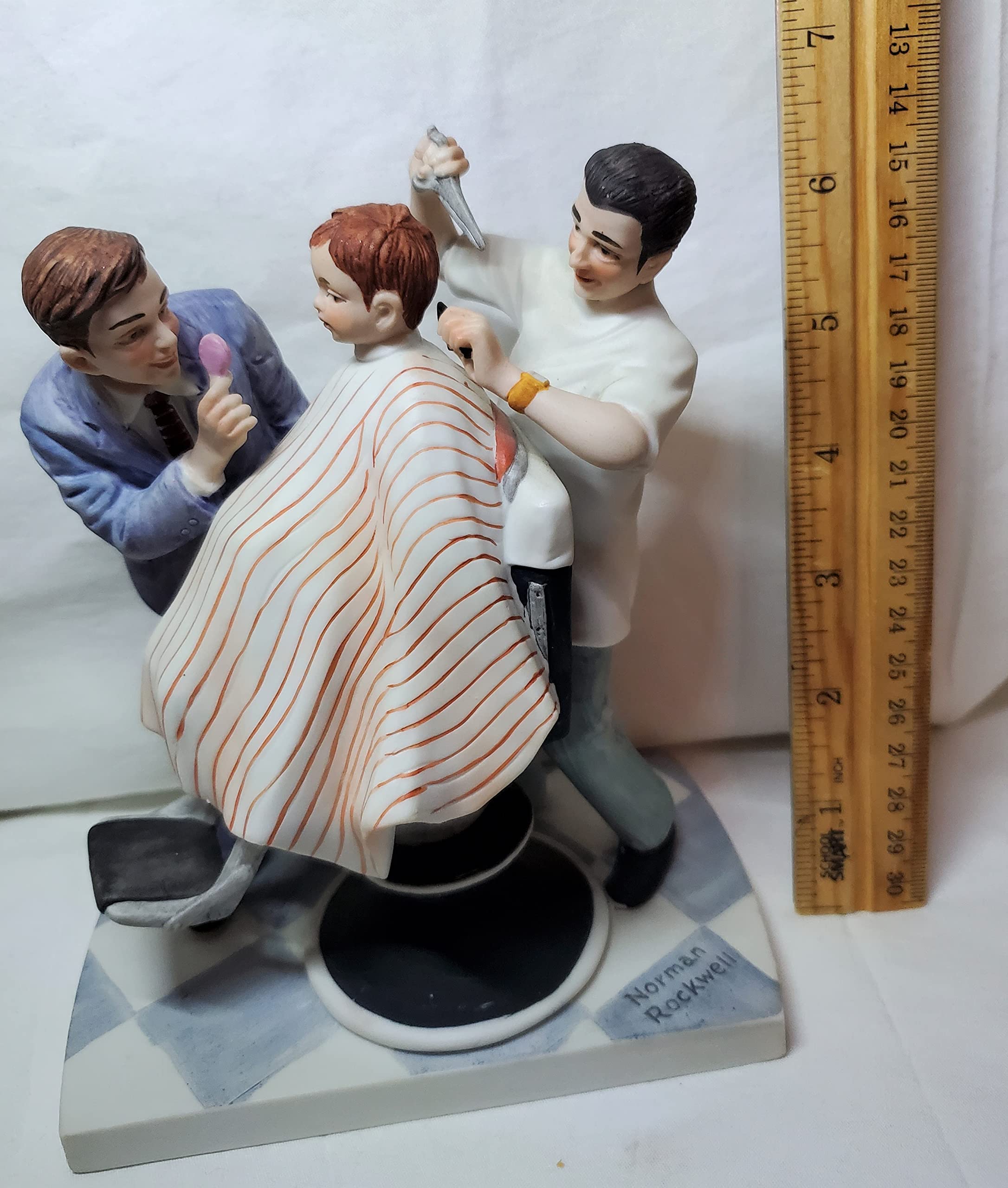 Amazon.co.jp: ノーマン・ロックウェル はじめての散髪 KNR010 JAN