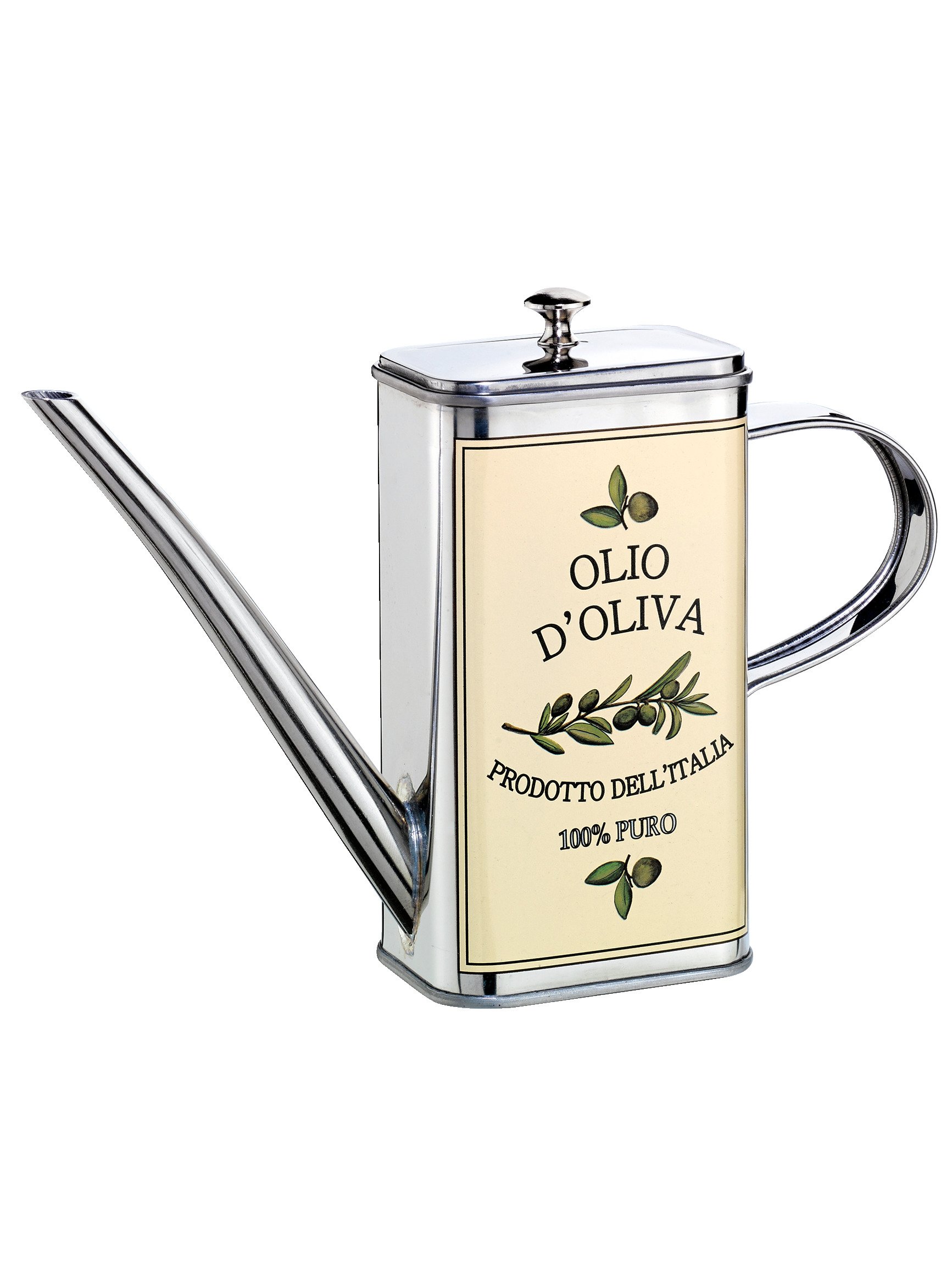 CilioOLIO Verde Oil Can, Stainless Steel, Green, 500 ml