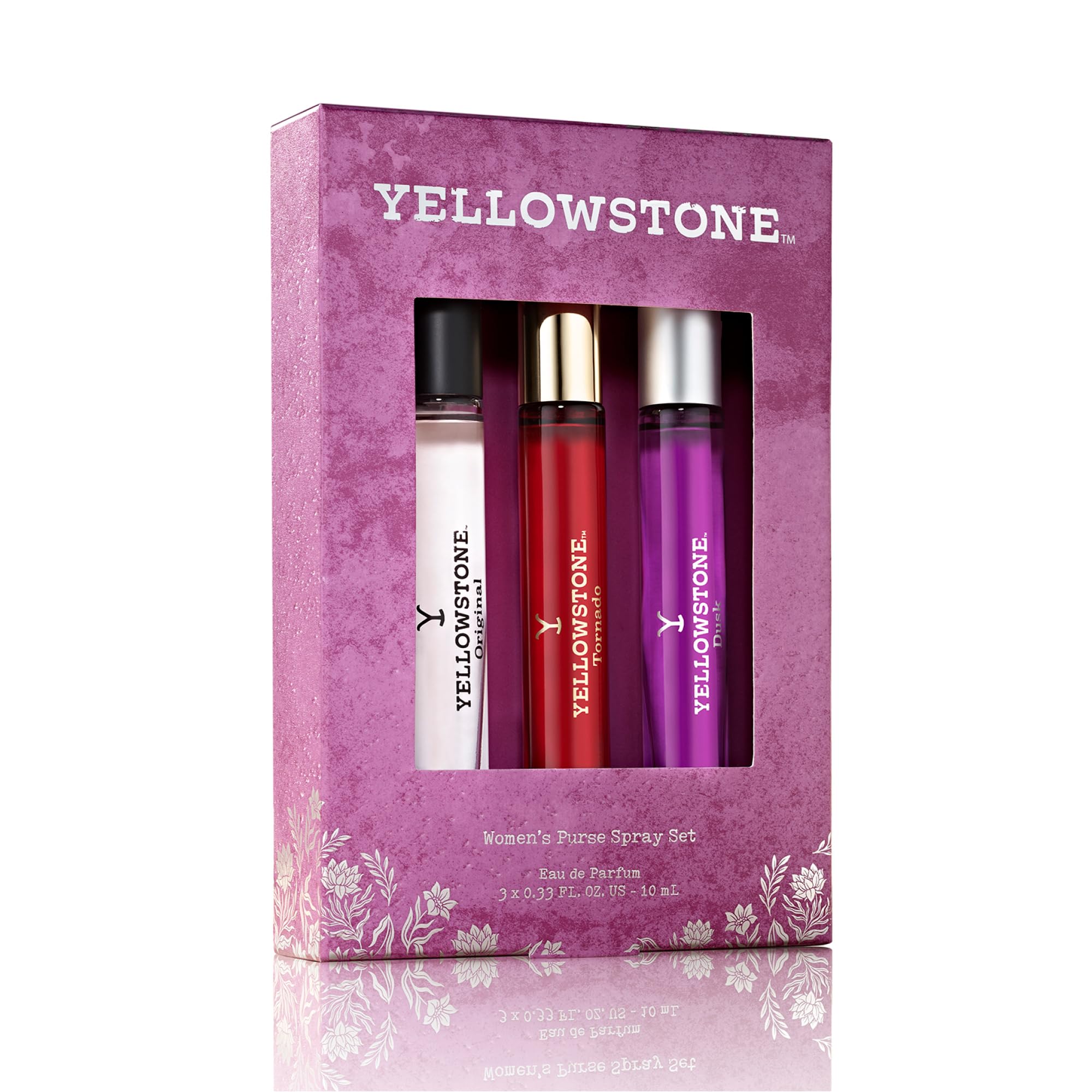 Yellowstone Women’s Purse Spray Set by Tru Western – Multi-Scent Collection