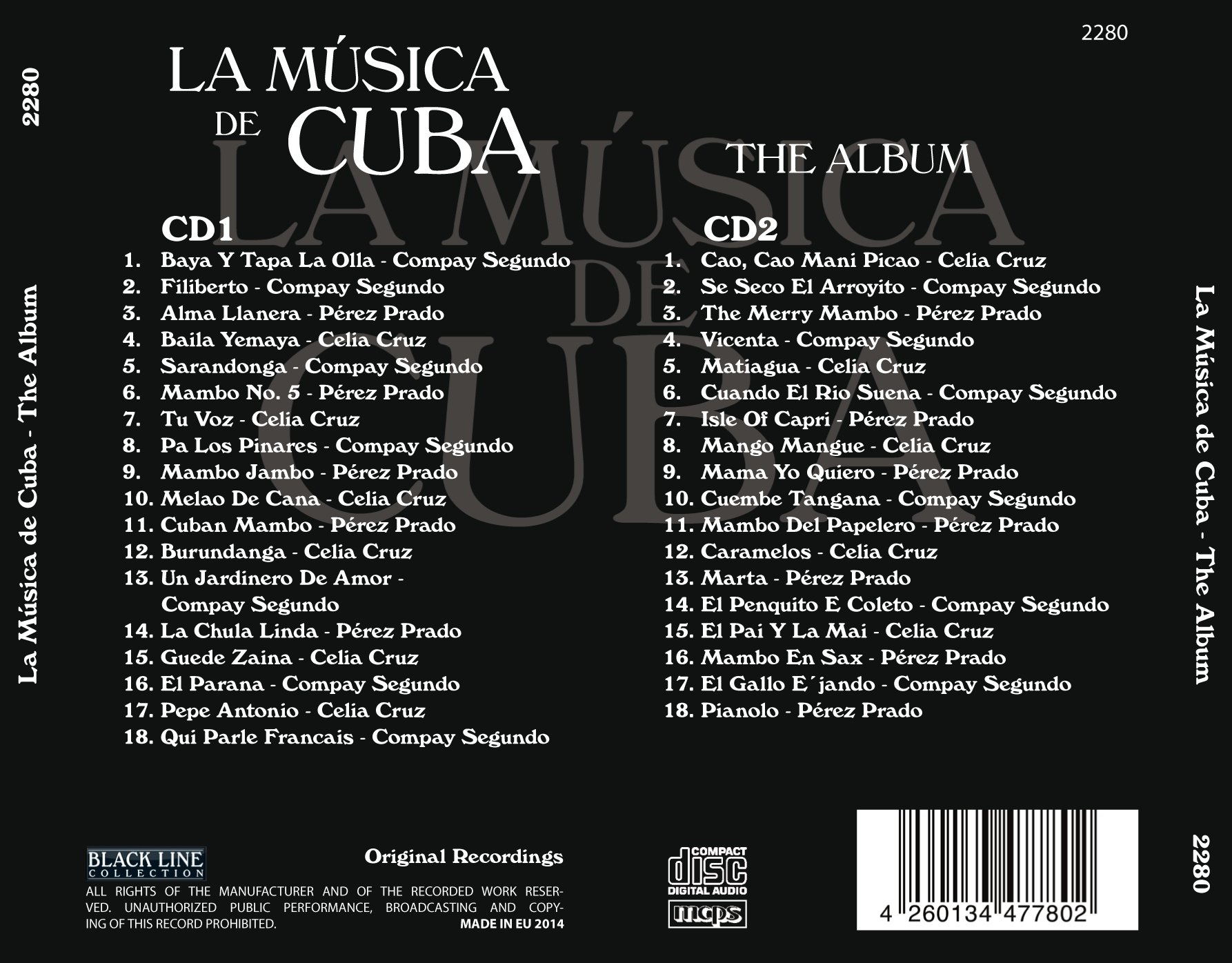 LA MUSICA DE CUBA - THE..
