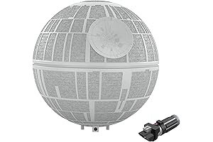 Hallmark Star Wars Death Star Musical Tree Topper - Lights Up and...