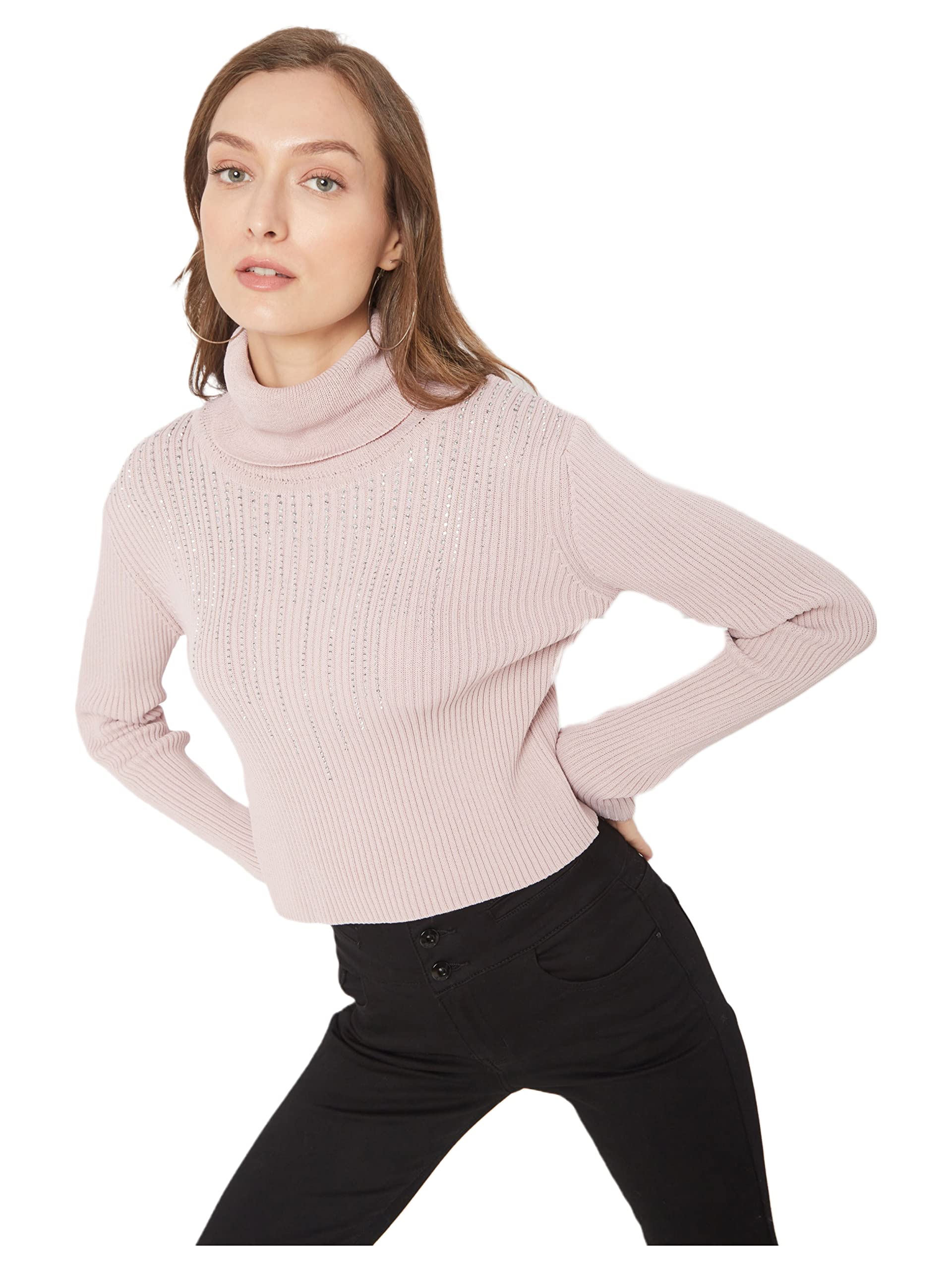 DEAL JEANSWomen Embellished Woolen top