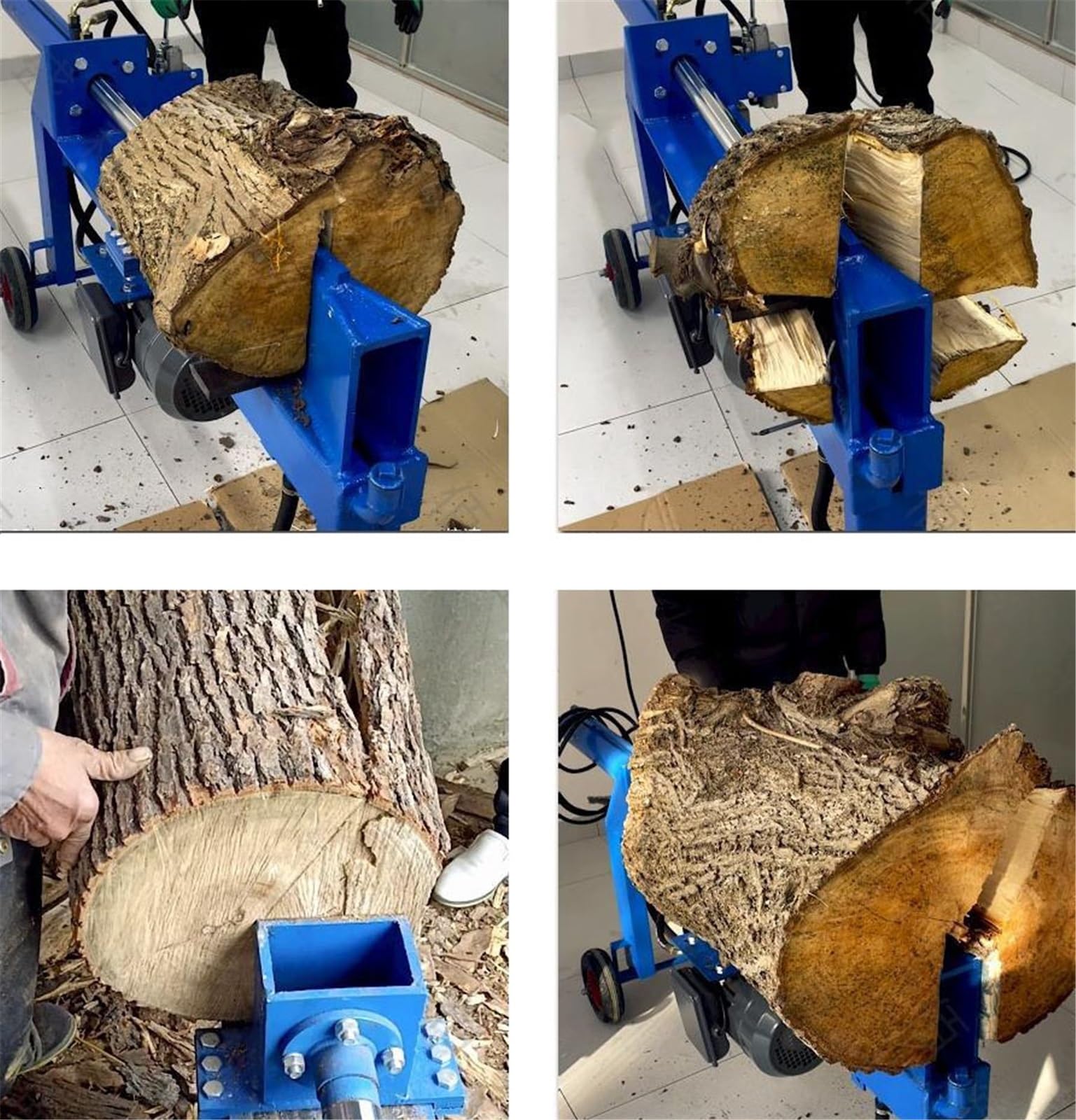 Łuparka do drewna Maszyna do rozłupywania drewna w pełni automatyczna, zagęszczona(Średni)