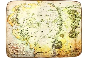 Lord of the Rings: Explore Middle Earth with Our Plush Throw Blanket