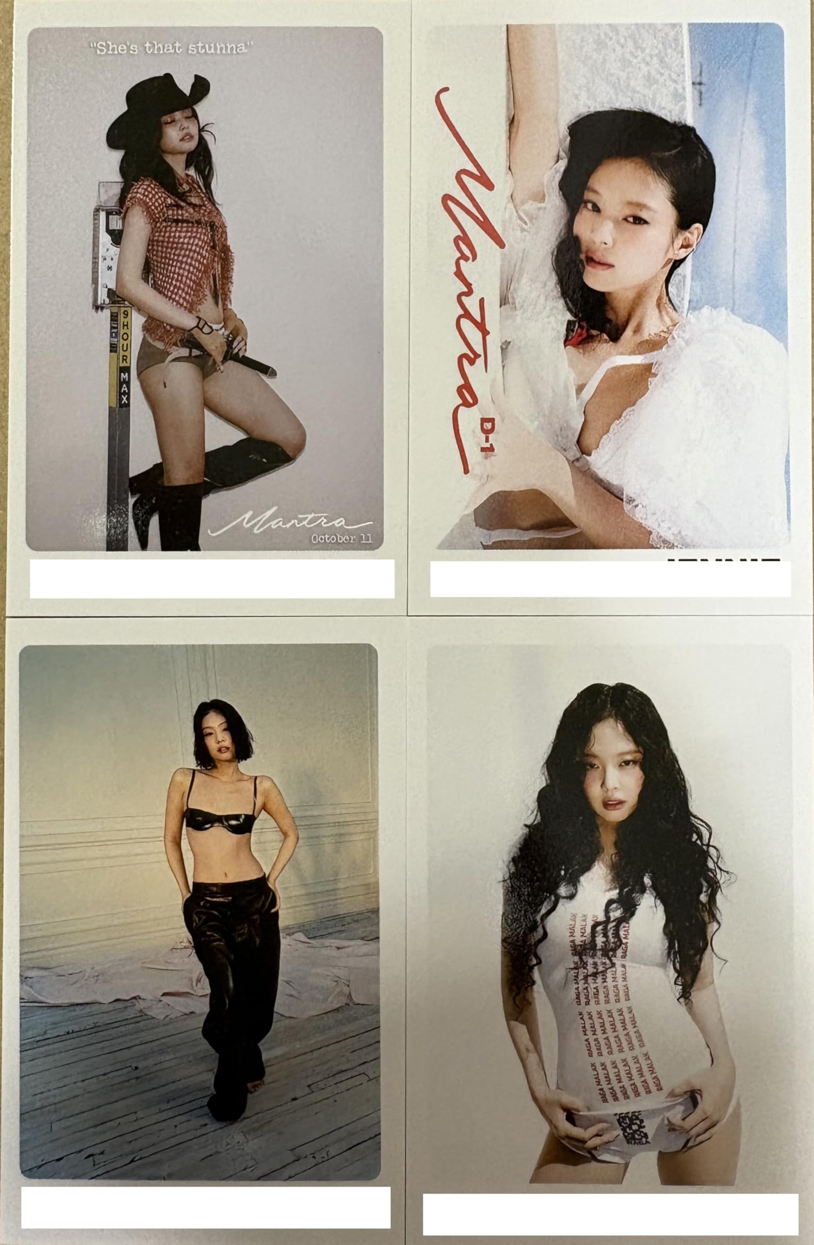 Amazon.co.jp: ジェニ グッズ フォトカード 56枚 セット (JENNIE