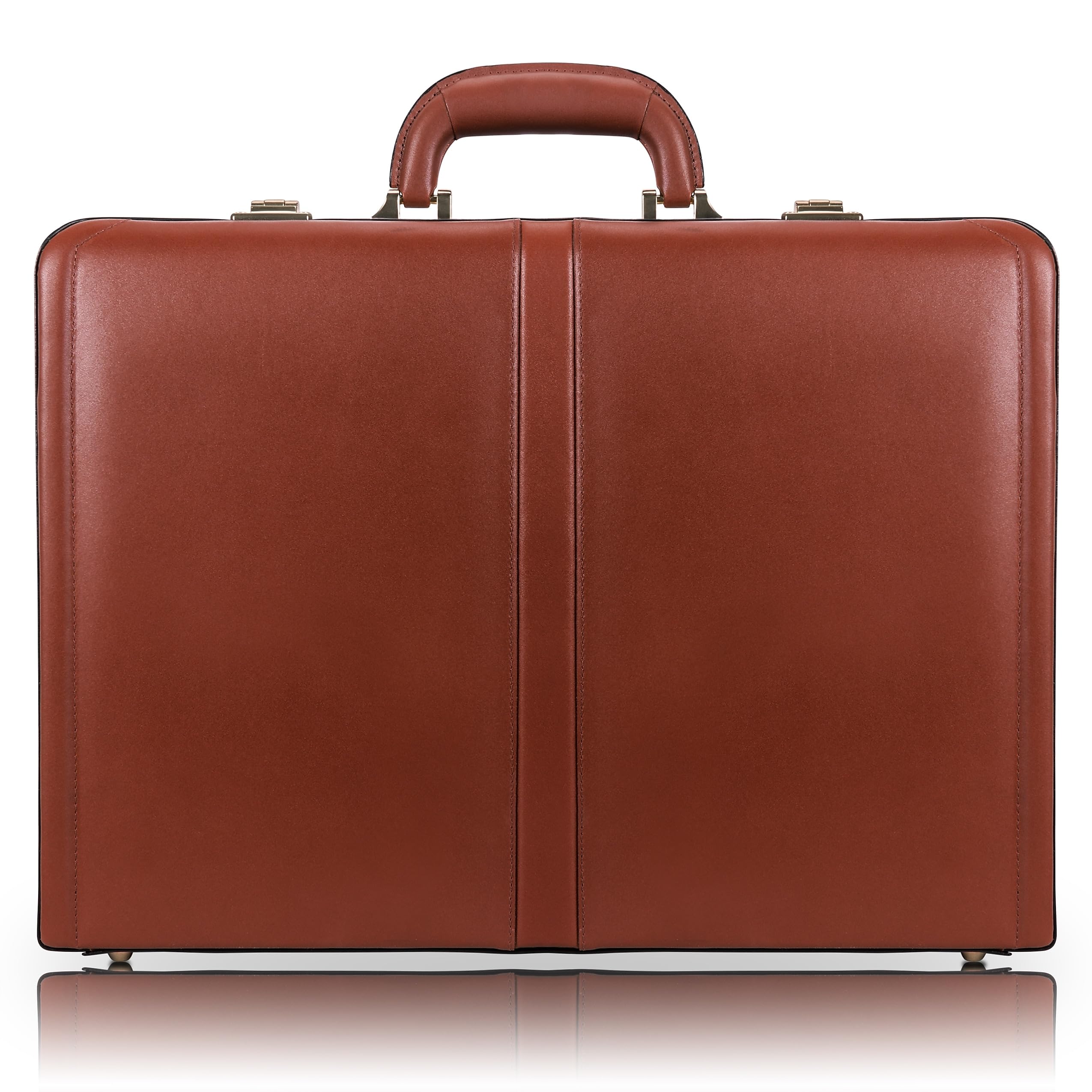 McKlein Harper Leather Expandable Attache Case