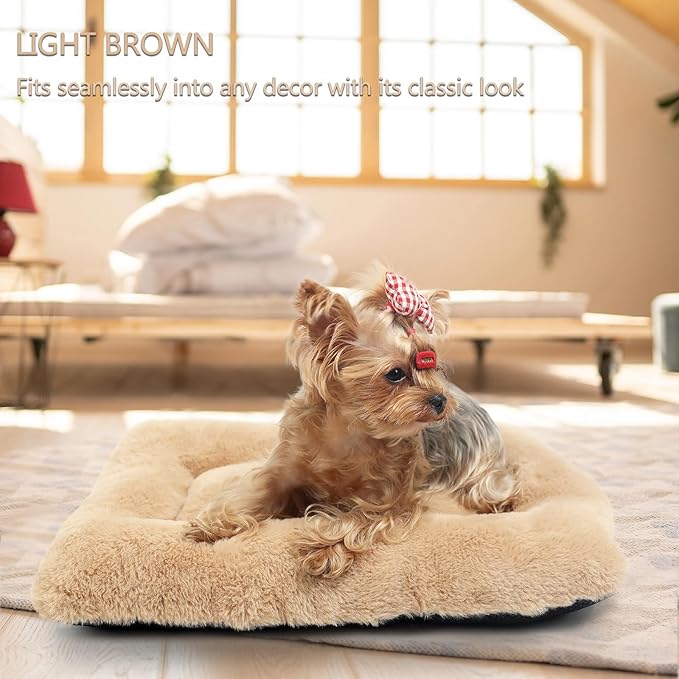 Cama para Perro Pequeña 18x12 Pulgadas Lavable y Antideslizante miniatura 2