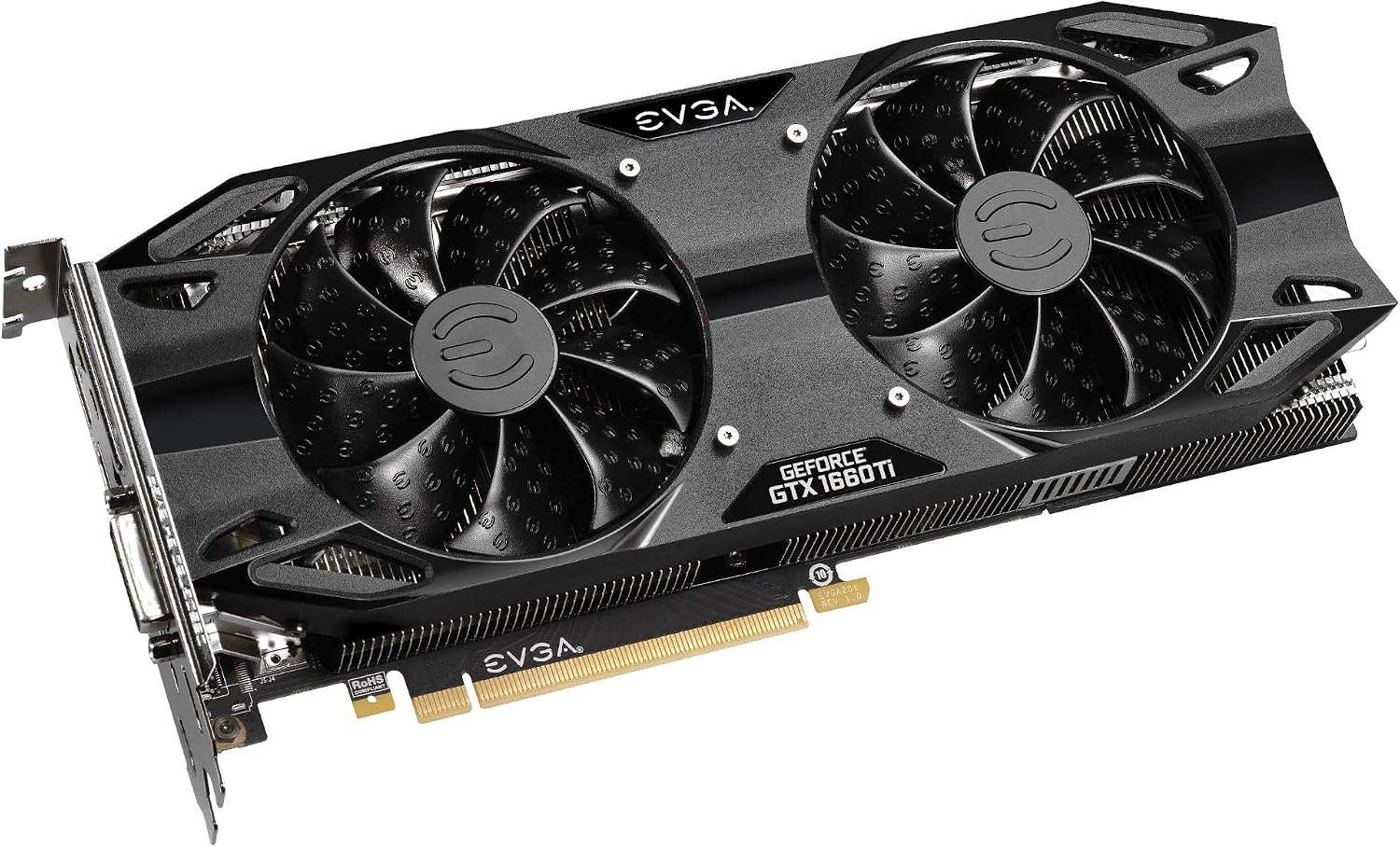 EVGA GeForce GTX 1660 Ti XC Ultra Gaming, 6GB GDDR6, HDB Fan Graphics Card 06G-P4-1267-KR (Renewed)