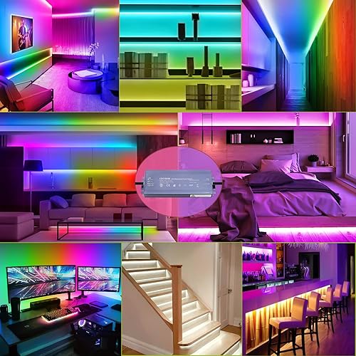 Miniatura 7 de Controlador LED de 12 V, 100 vatios, impermeable, fuente de alimentación, transformador, adaptador ultrafino, CA 100-264 V a 12 V CC 8.3 A, salida