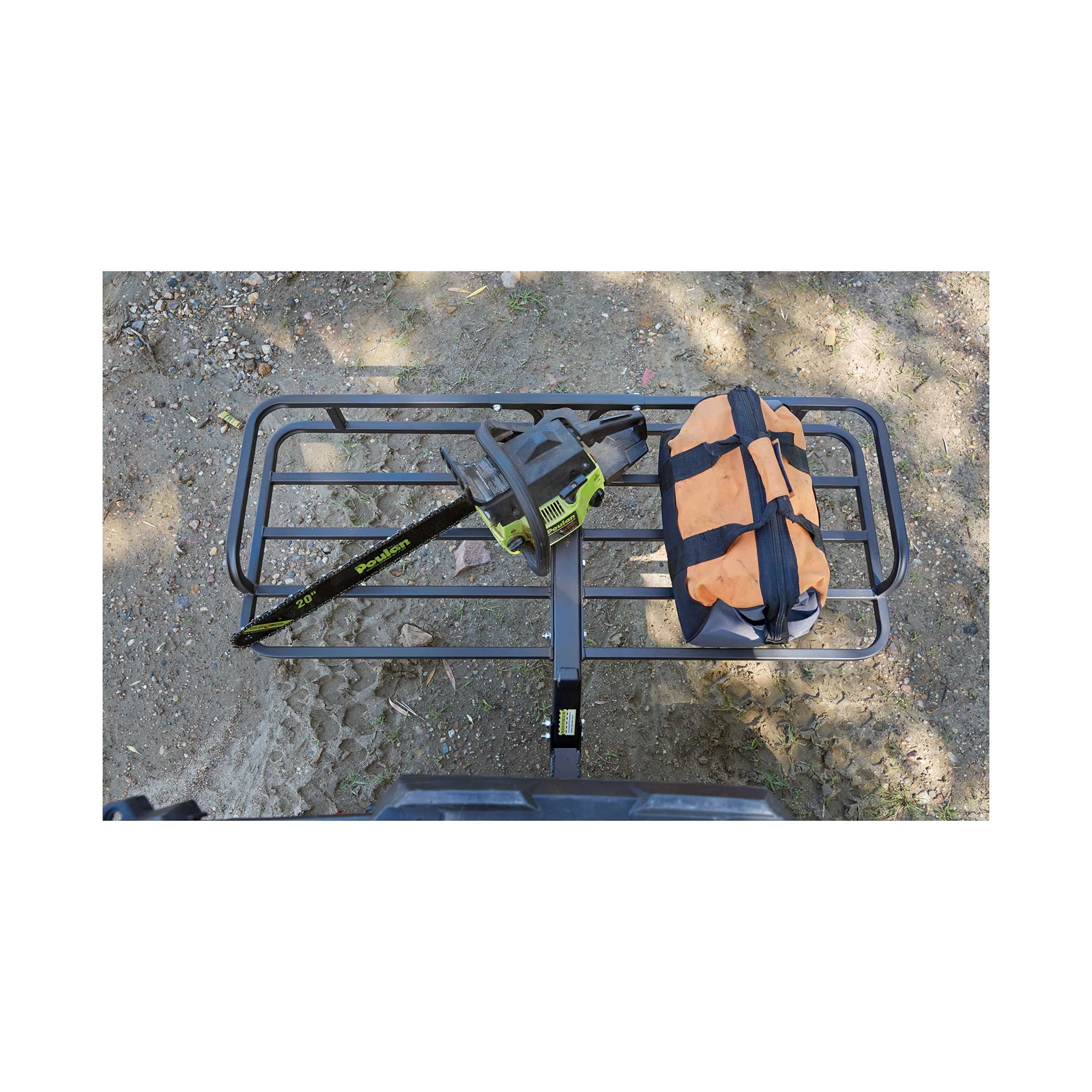 Guide Gear ATV Hitch Cargo Carrier Rack Mount 300 lb Capacity Heavy-Duty Steel 48 l. x 19.25 w. x 4.75 h product thumbnail 7