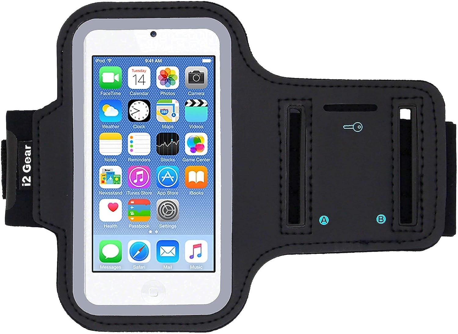 i2 Gear 2 Armband Bundle for iPod Touch 7th, 6th, & 5th Generation & iPhone 5 : Electronics