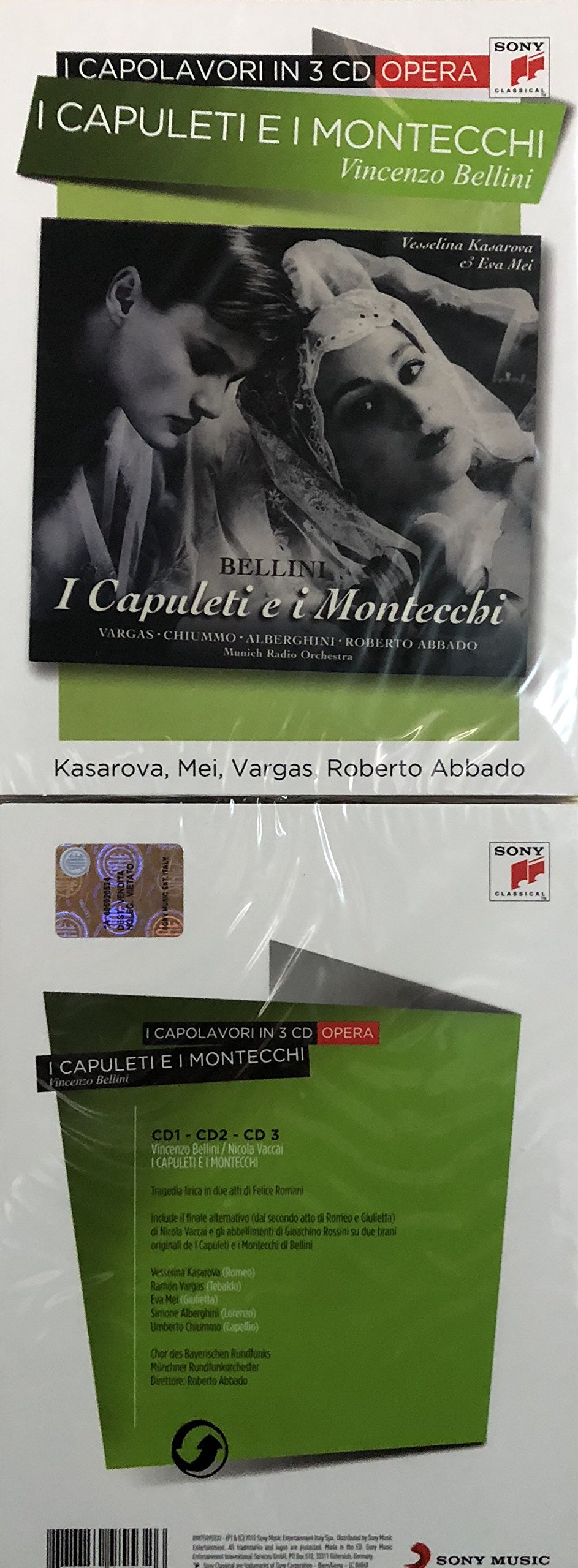 I Capuleti E I Montecchi I Capoplavori