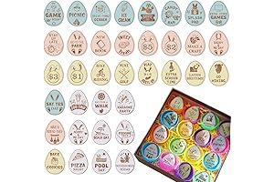 Easter Egg Tokens for Kids Easter Baskets 36 Round