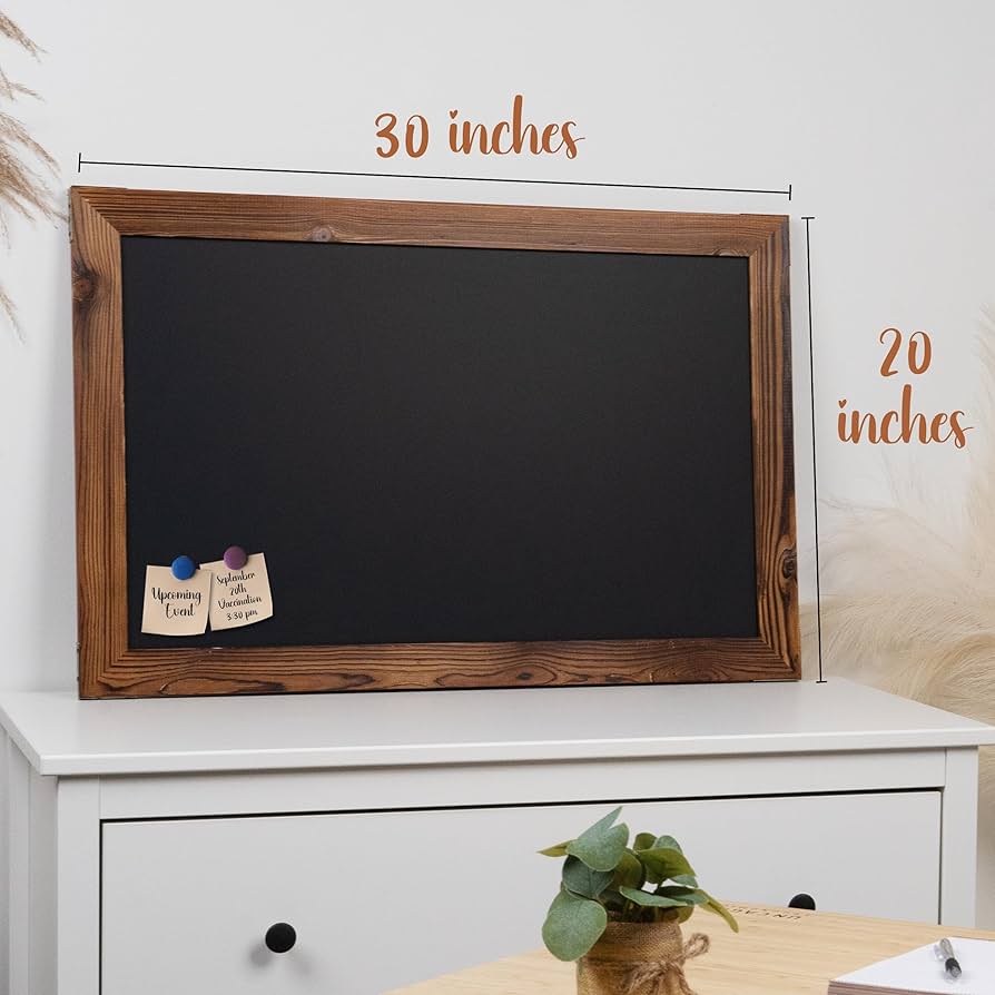 Amazon.com : Loddie Doddie Magnetic Chalkboard Sign - 20 x