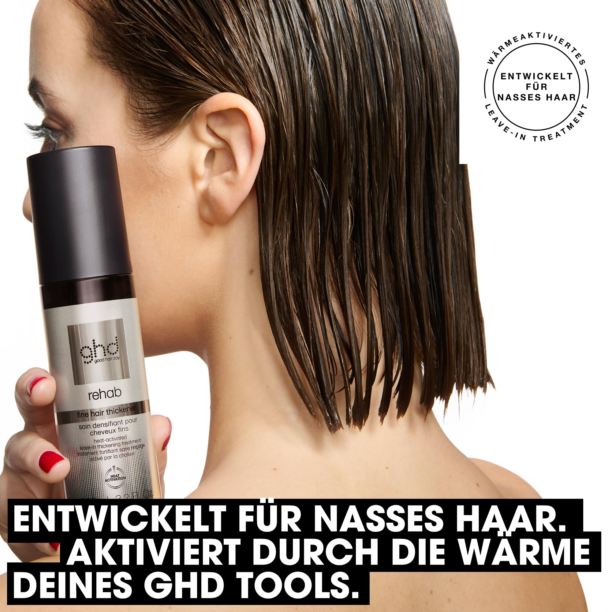 ghd rehab fine hair thickener spray: Leave-In Conditioner für feines Haar – Ansicht 3