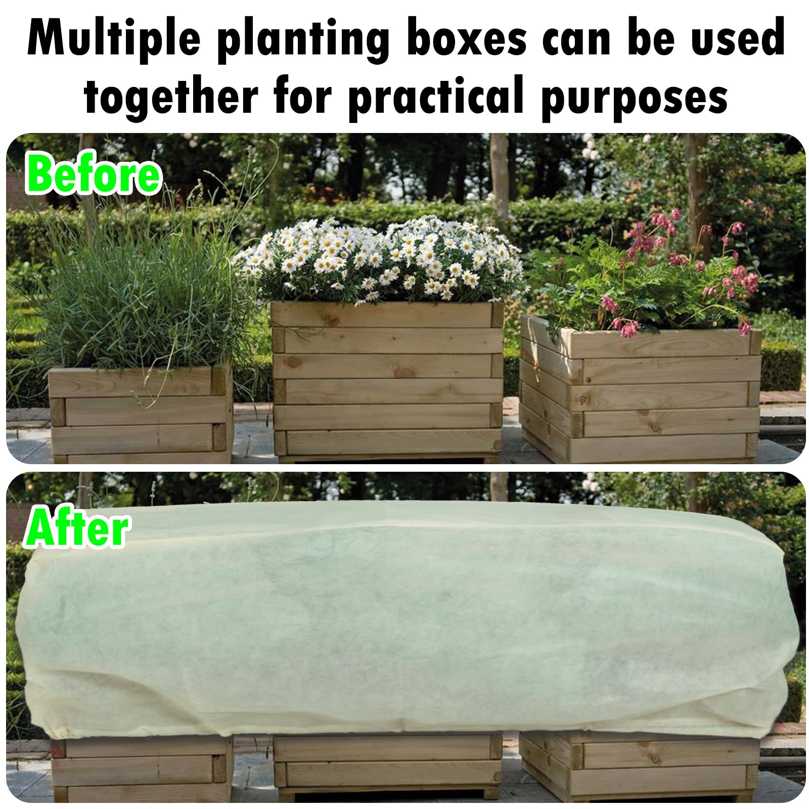 Winter Plant Covers LHongL Plant Freeze Protection Cover,2Pack