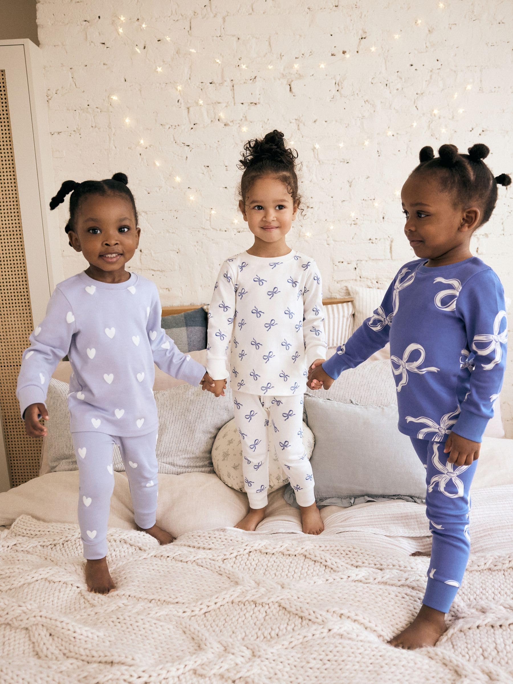 NEXT Fille Pyjama Douillet, Lot de 3