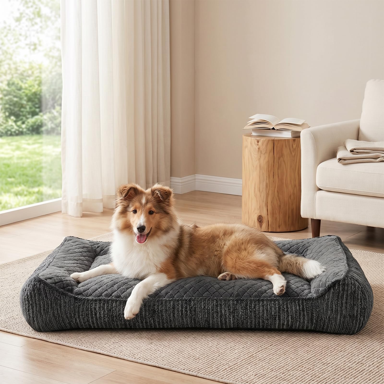 JOEJOY Orthopedic Dog Sofa Bed