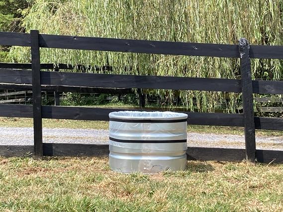 Stock Tank Liners for 70 Gallon Tanks 5-Pack with 2 Elastic Bands Fits 3ft Poly & Galvanized Steel Tanks BPA-Free, Food-Safe Rubbermaid, Behlen Country, Tarter