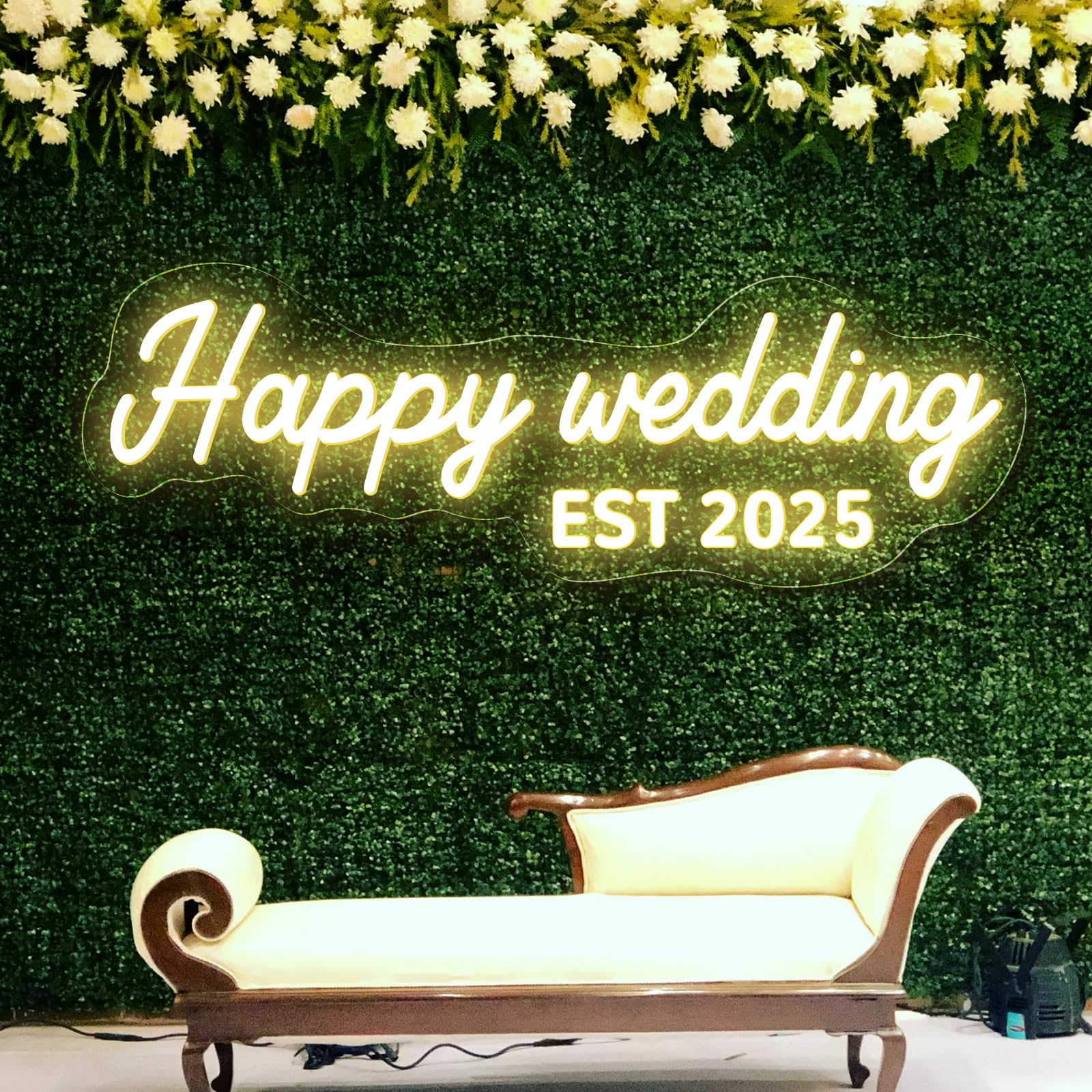 Neonschild Herz Liebe - LED Neon - Wanddeko Geeignet für Schlafzimmer, Hochzeiten, Valentinstag Partys, Neonschilder zum Bekennen Romantischer Atmosphäre