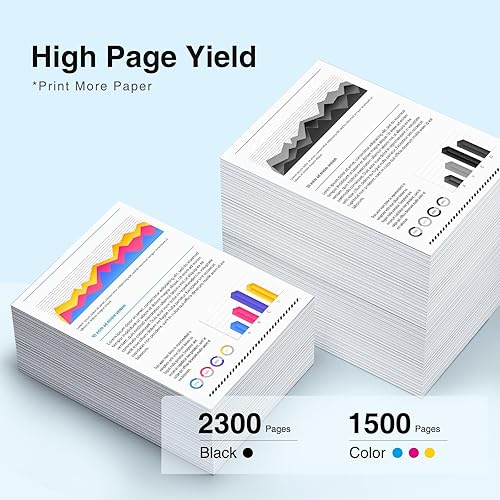 Miniatura 3 de Starink 950XL 951XL - Cartuchos de tinta de repuesto para HP 950 951 compatible con impresora OfficeJet Pro 8600 Plus 8610 8620 8625 8630 8615 8100