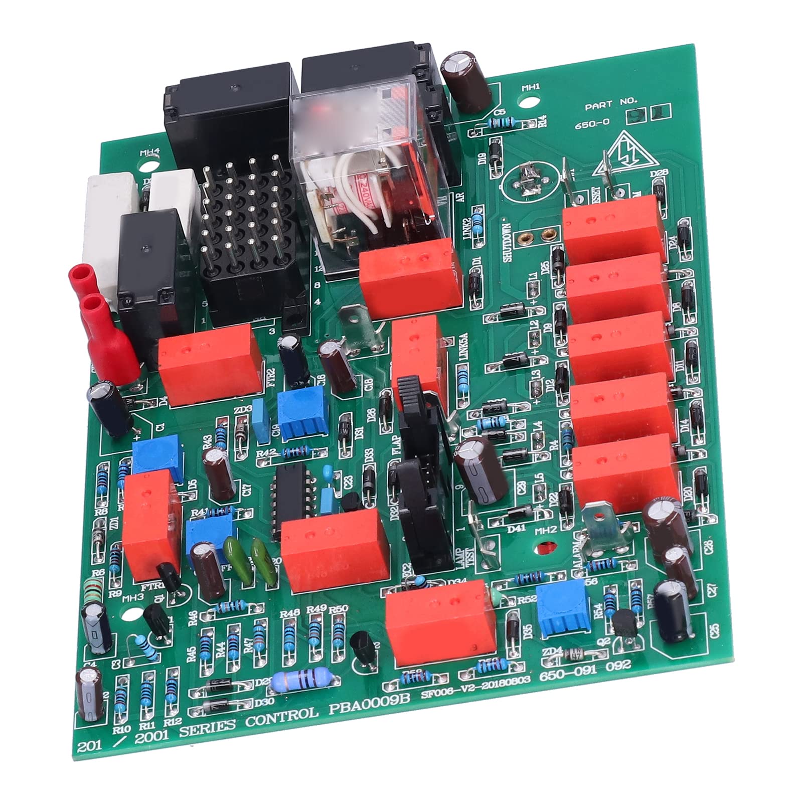 Garosa Płyta Sterująca Siłownika Panel Sterowania Generatora 12 V Zamiennik Modułu PCB dla 650 091, Płytka Drukowana dla Sterowania Silnikiem Olympian FG , Zastosowanie do Naprawy