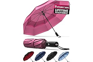 LANBRELLA Windproof Travel Umbrella