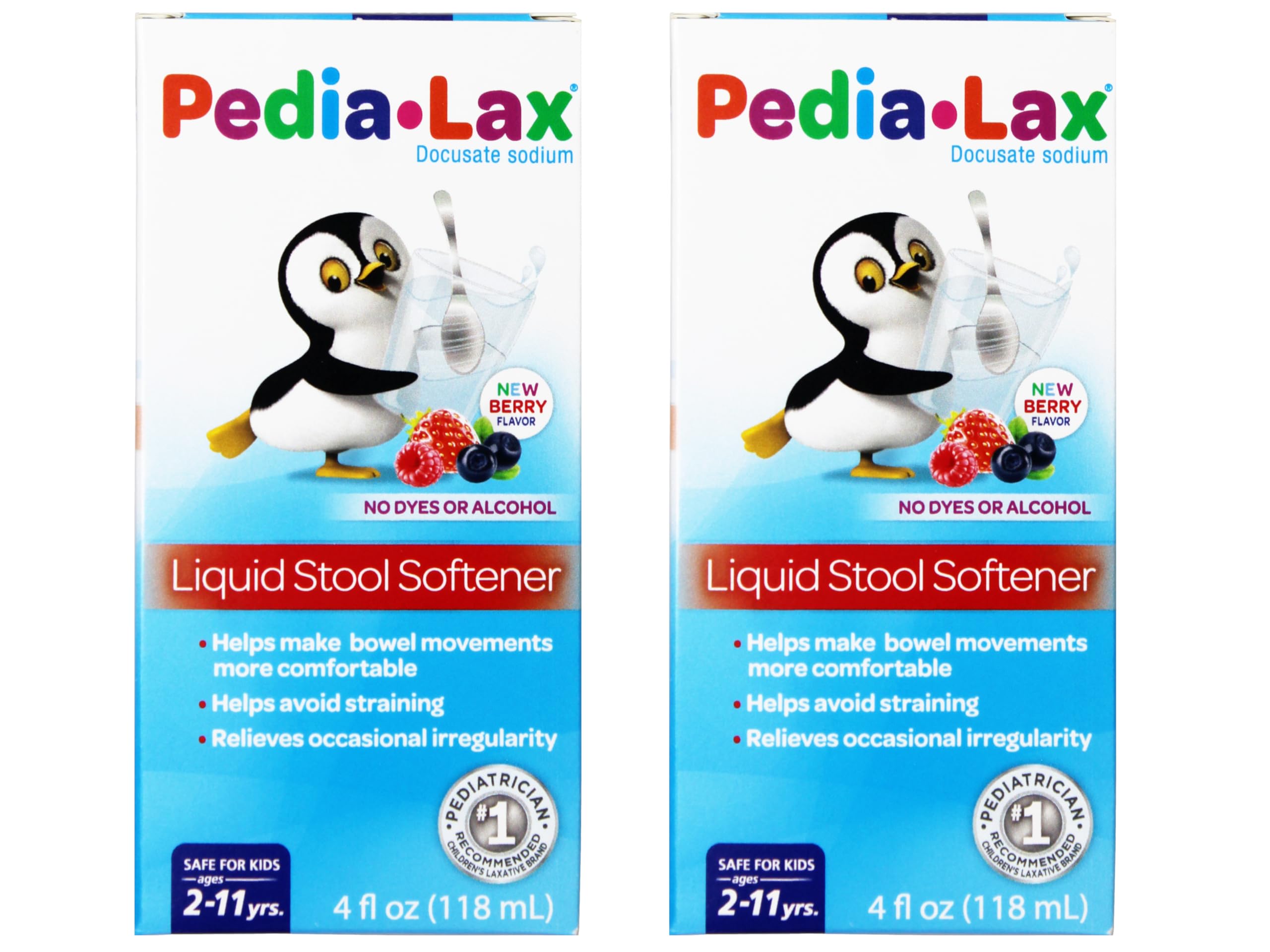 FleetPedia Lax Liquid Stool Softener Pack Of2