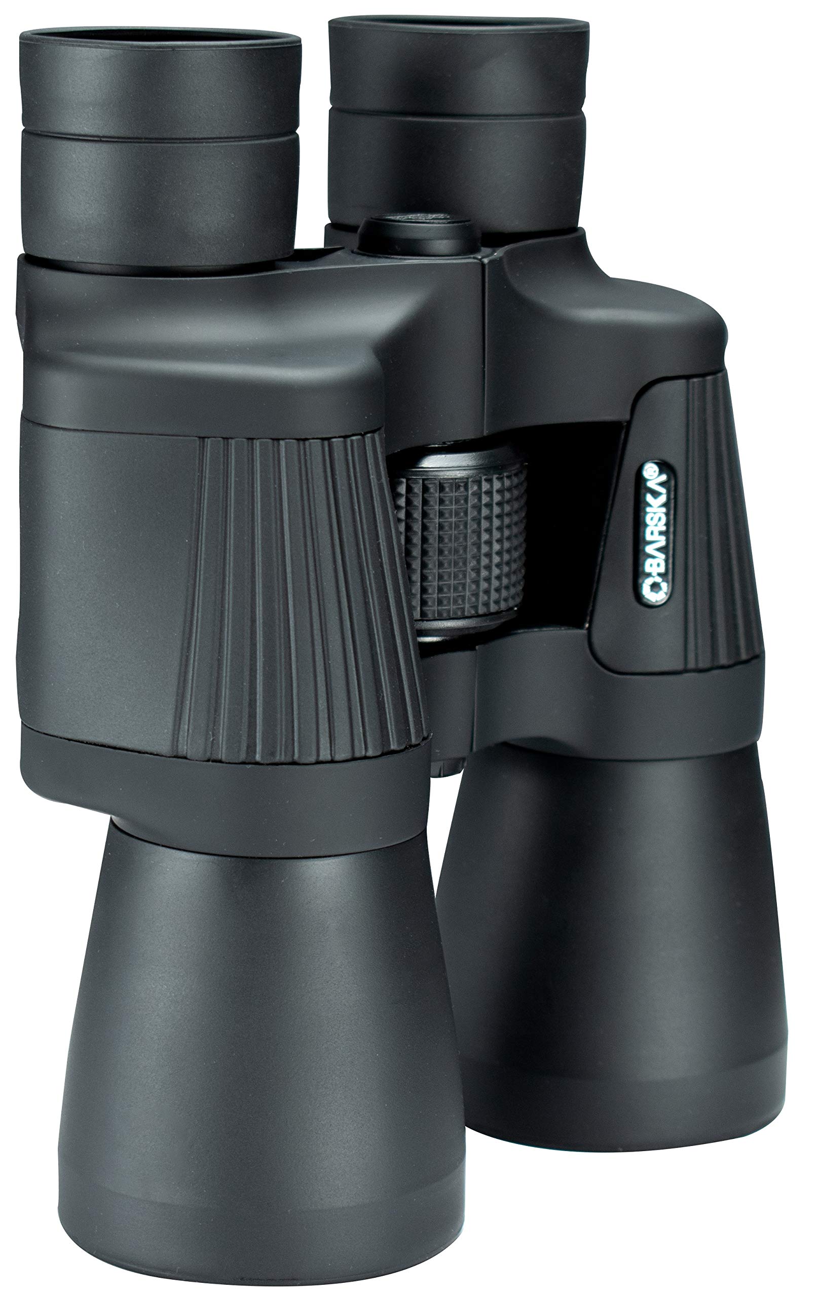 Barska X Trail Reverse Porro - Binocolo 10 x 50, con prisma di Porro, ingrandimento vario, ottiche rivestite, grandangolare, grandi obiettivi, armatura in gomma, impugnatura antiscivolo, custodia per