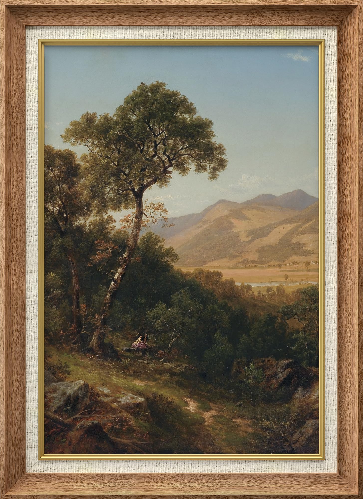 Amazon.com: SIGNWIN Premium Frame Art Serene Landscape Classic