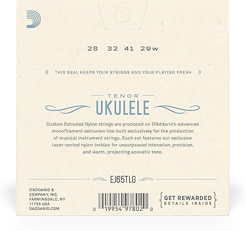 Miniatura 23 de D'Addario - Cuerdas de titanio para ukelele