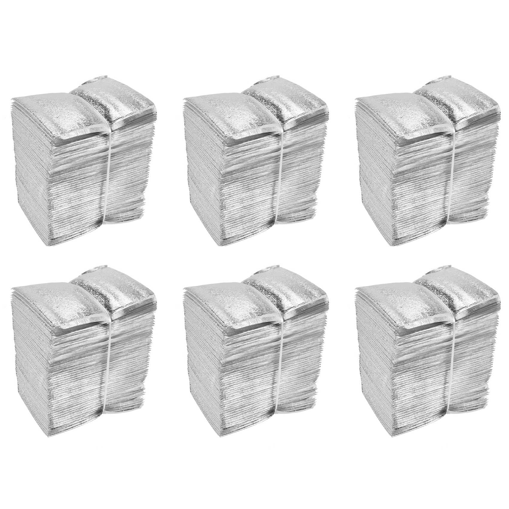Hndhbfgrt 300Pcs Lunch Cooler Bag Insulation Picnic Portable Ice Pack Food Thermal Bag Food Delivery Drink Carrier Insulated Bag
