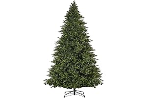 HOMCOM 12 ft Artificial Christmas Tree with Festive Holiday Cheer