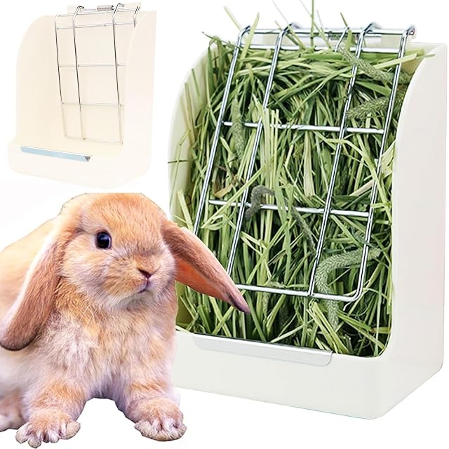 MINGZE Heno Alimentador para pequeños Animales, Conejillo, Animal pequeño, Conejo, Conejillo de Indias