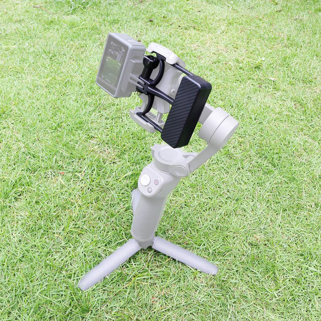 Uniwersalny adapter kamery sportowej ręczny przełącznik gimbal płyta montażowa do Osmo Mobile 6 OM 5 4 3 dla Hero 11 10 9 8 Transfer Clump Akcesoria do wagi