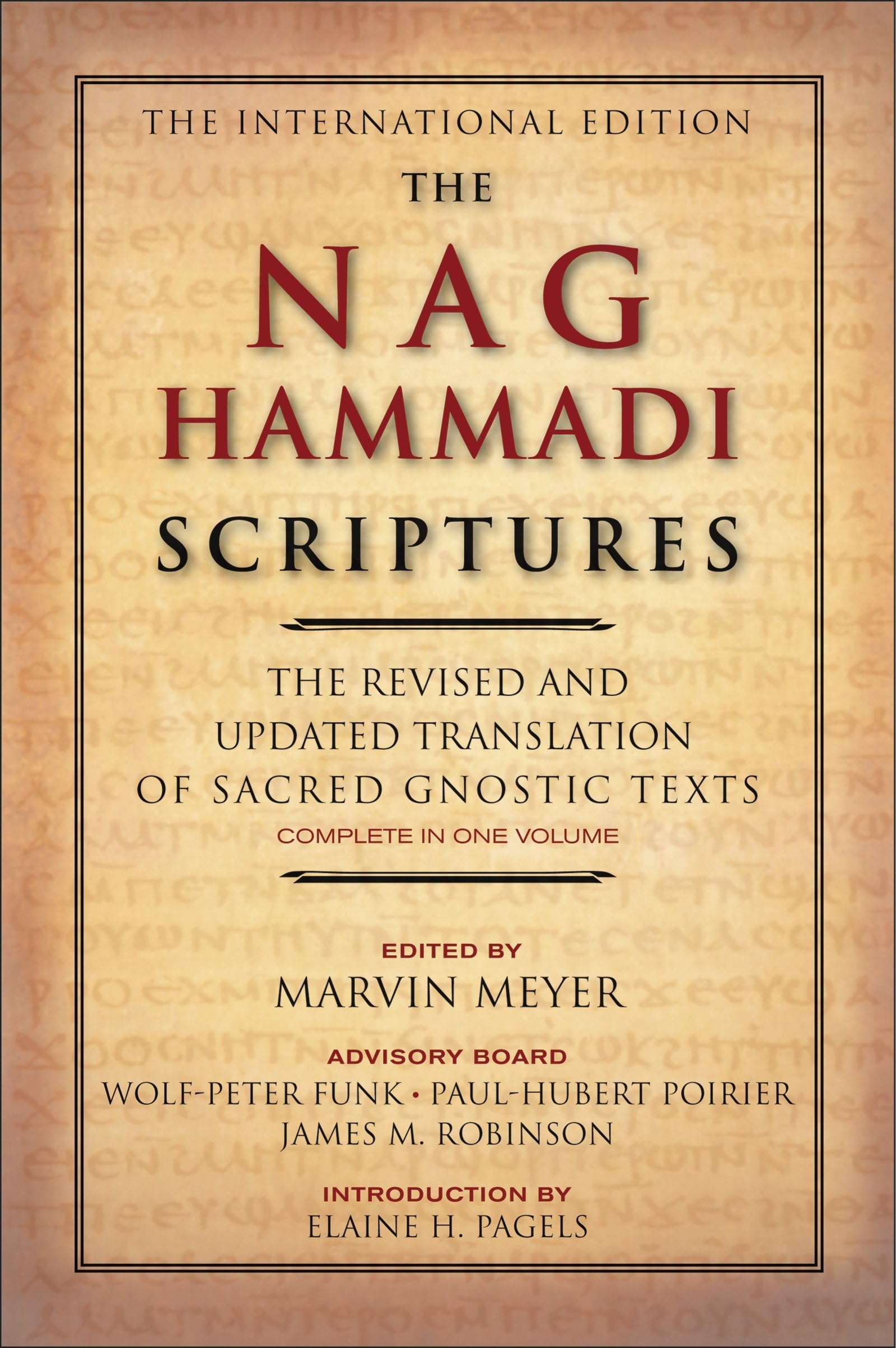 NAG HAMMADI SCRIPTURES PB