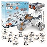 14-in-1 Solar Power Robot, STEM Robot Building Kit for Kids 8-12 Years, DIY Solar & Battery Powered Robotic Set for Kids Birthday Gifts with 191Pcs