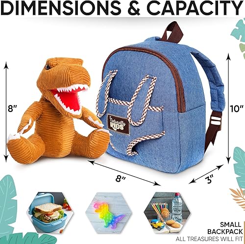 Miniatura 179 de Naturally KIDS - Juguetes de unicornio para niños y niñas de 2 a 3 años, regalos de cumpleaños, mochila de unicornio para niños pequeños 03 Unicornio