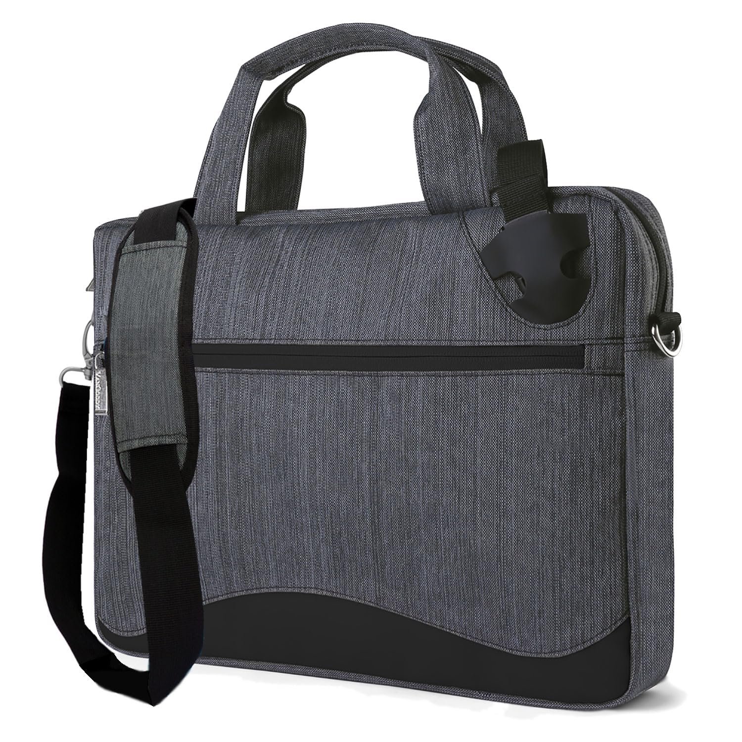 Protective Laptop Shoulder Bag for MacBook Pro 16, MacBook Air 15, Dell XPS 16/15, ZenBook 15