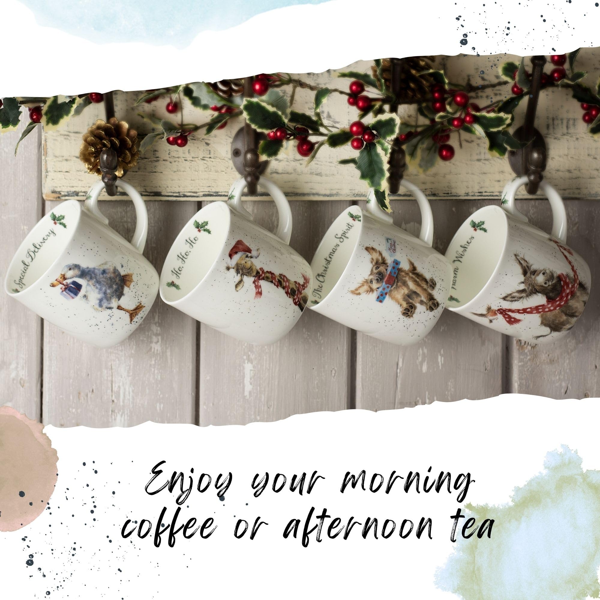 Spode Royal Worcester Wrendale Designs Special Delivery Mug | 14